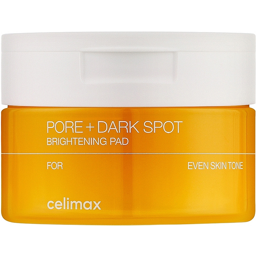 Пади освітлюючі для звуження пор Celimax Pore+Dark Spot Brightening Pad 40 шт (8809743546323)