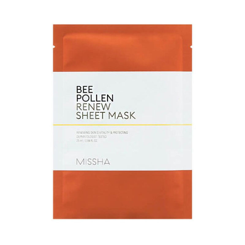 Оновлююча маска для обличчя з прополісом Missha Bee Pollen Renew Sheet Mask 25 мл