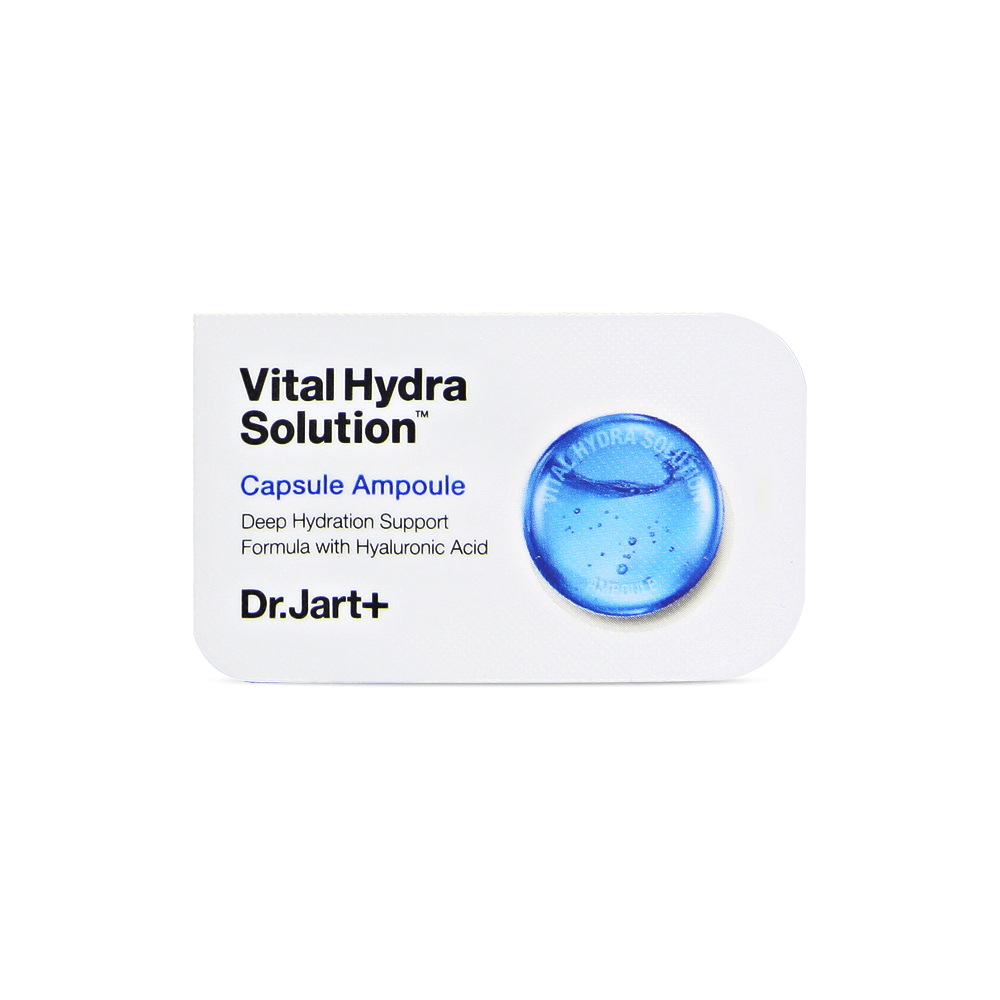 Набор увлажняющих ампульных сывороток для лица Dr.Jart+ Vital Hydra Solution Capsule Ampoule 6 шт по 2 мл