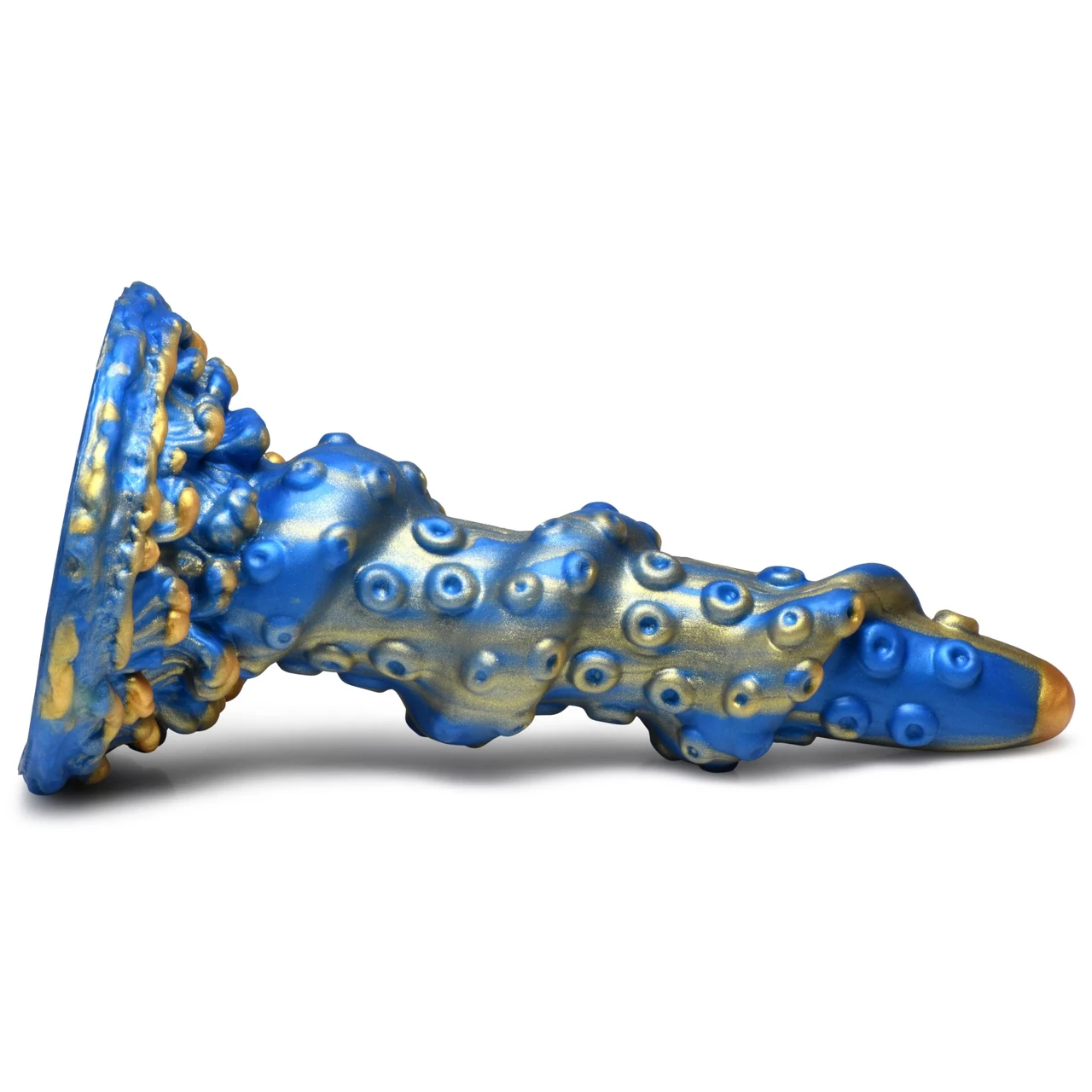 Creature Cocks Lord Kraken Tentacled Silicone Dildo — фантазійний фалоімітатор Кракен, 21.1х5.1 (синій з (848518050410)