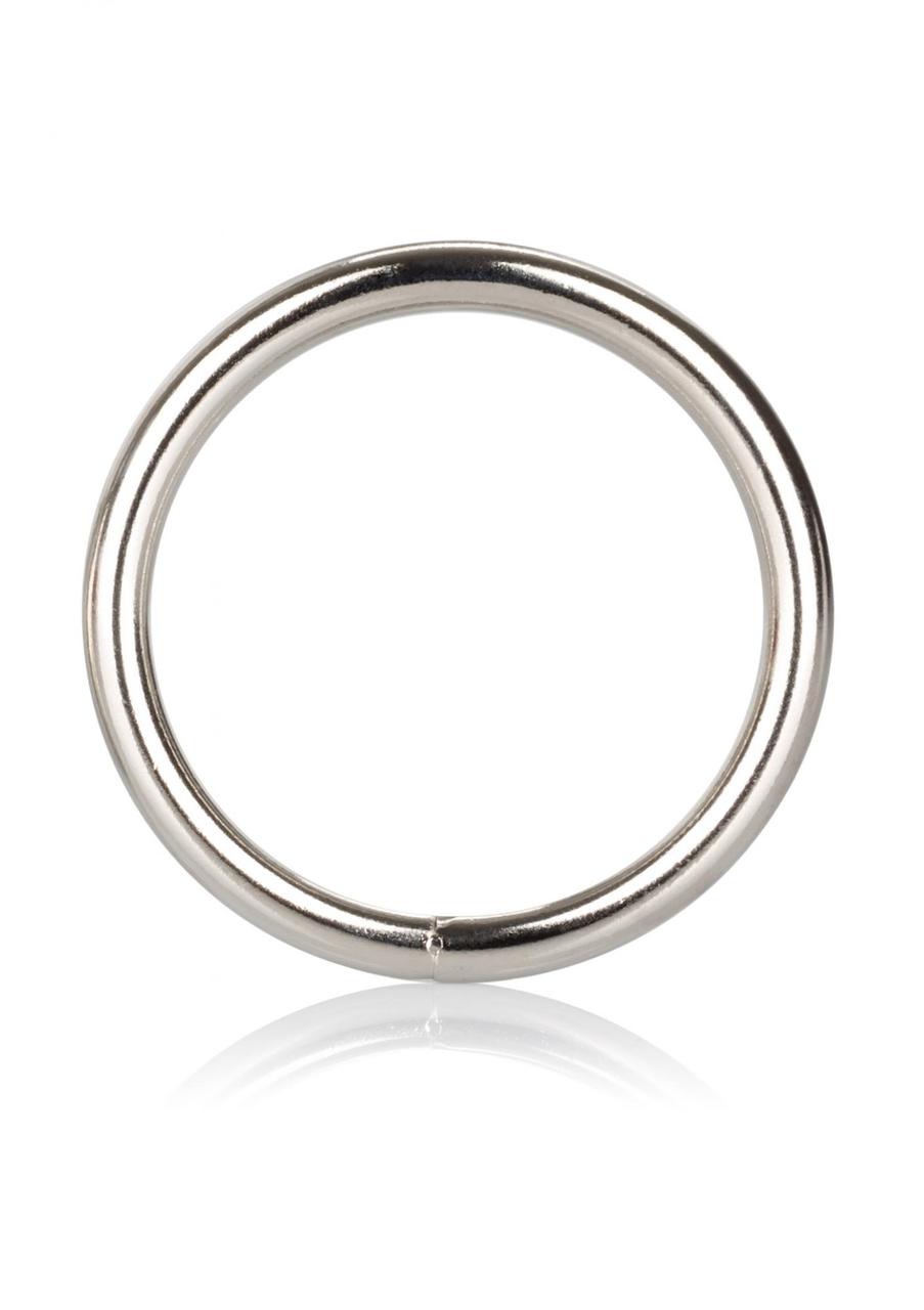 CalExotics Silver Ring Large - металлическое эрекционное кольцо, 5 см (12700)