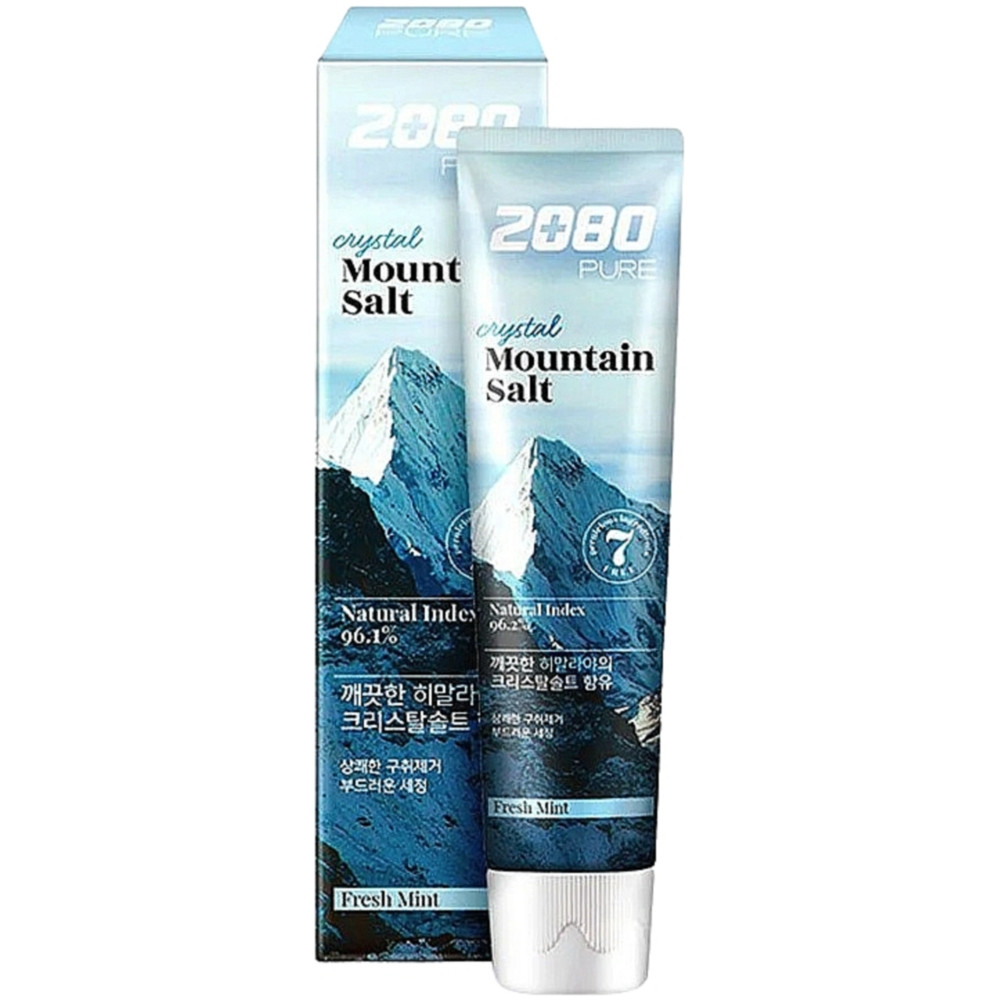 Зубна паста з гімалайською сіллю 2080 Pure Crystal Mountain Salt Fresh Mint 120 г (881046311516)