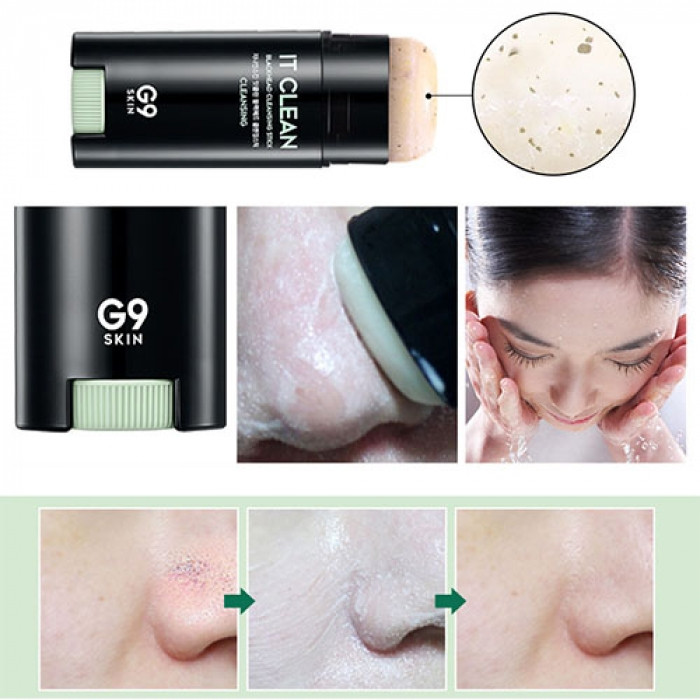 Стик-бальзам для очищення шкіри обличчя G9Skin It Clean Blackhead Cleansing Stick, 15 г