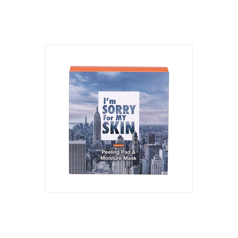 Маска і пілінг для обличчя моментальне зволоження I'm Sorry For My Skin Peeling Pad & Moisture Mask 7г + 15 мл