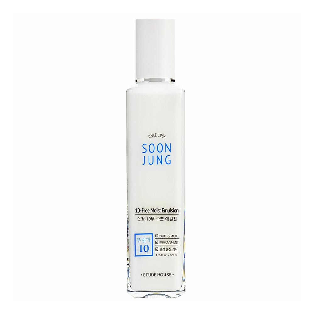 Увлажняющая эмульсия для лица Etude House Soon Jung 10-Free Moist Emulsion 72 мл