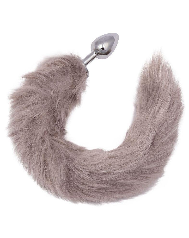 Металева анальна пробка CalExotics Running Wild Tail (716770109224)