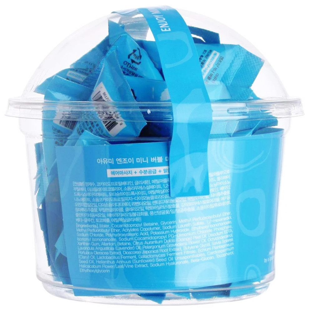 Набір кисневих масок-пірамідок для обличчя Ayoume Enjoy Mini Bubble Mask Pack 30 шт по 3 г (8809534252259)
