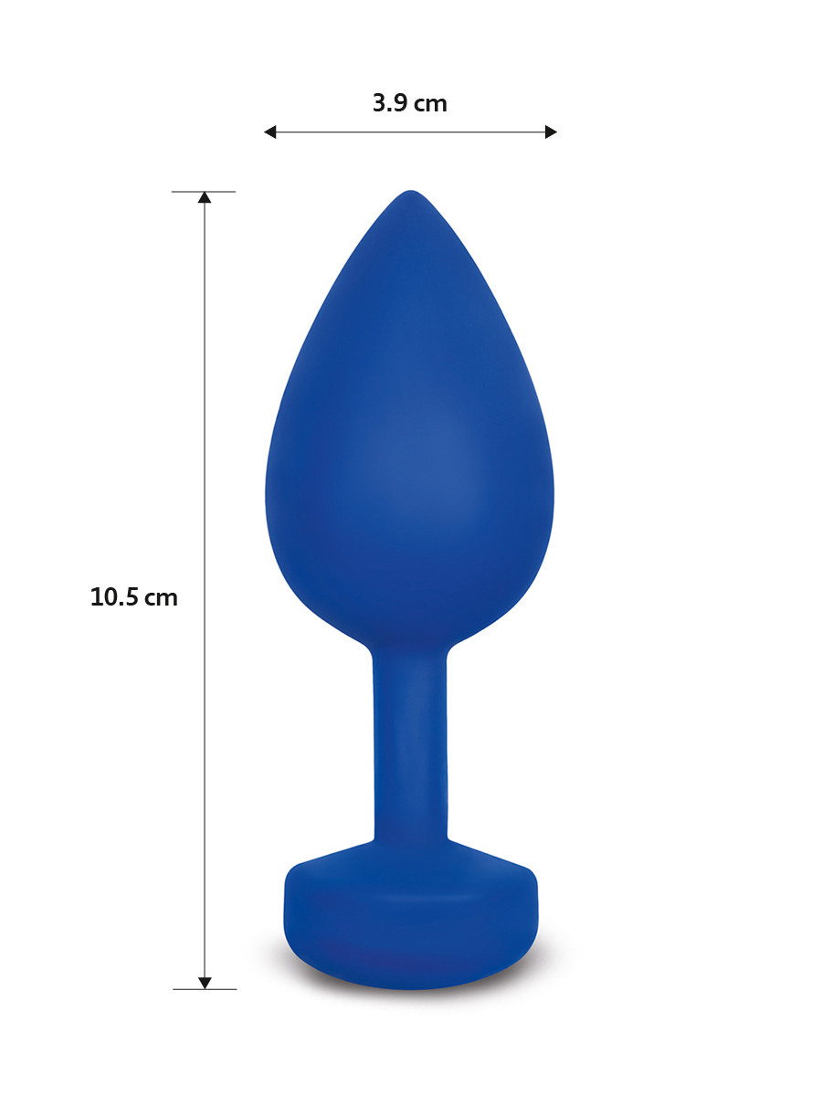Анальная пробка с вибрацией Gvibe Gplug L, 10,5 см (5060320510349)