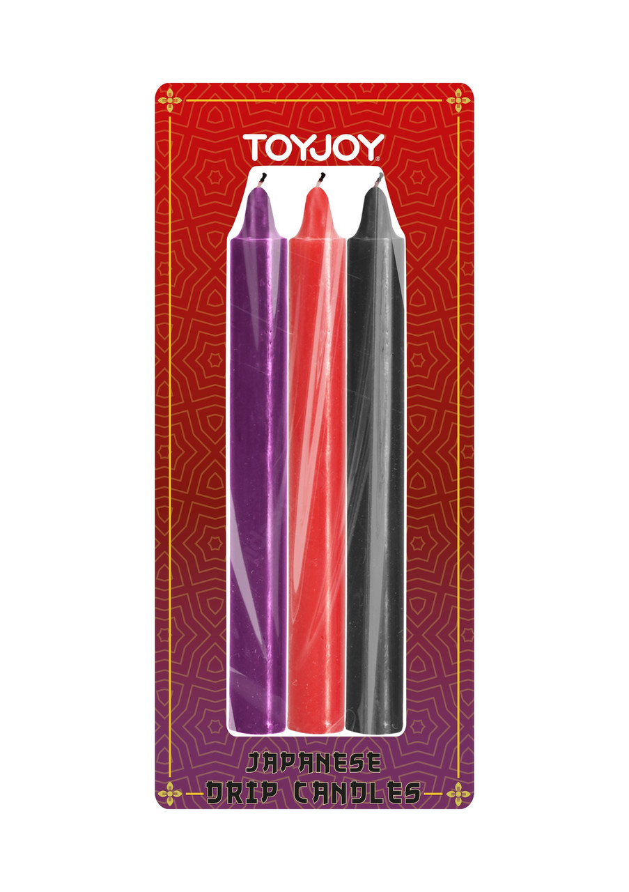 Toy Joy Japanese Drip Candles — набір низькотемпературних свічок (10346)