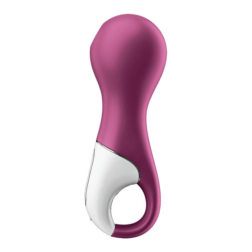 Satisfyer Lucky Libra — Масажер із вакуумною стимуляцією, 15х5 см (бузковий) (4061504018355)