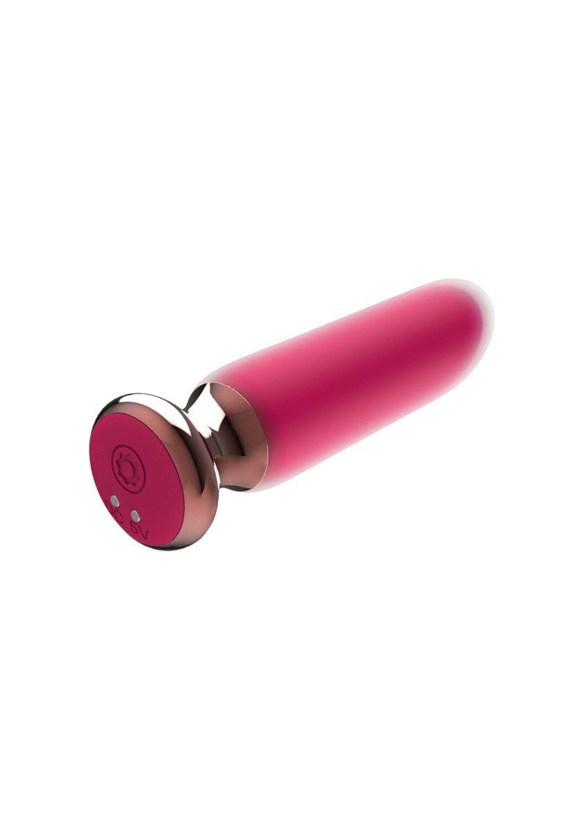 TOYJOY Gracious Buttplug - Анальная вибропробка, 12 см (фуксия) (10070)
