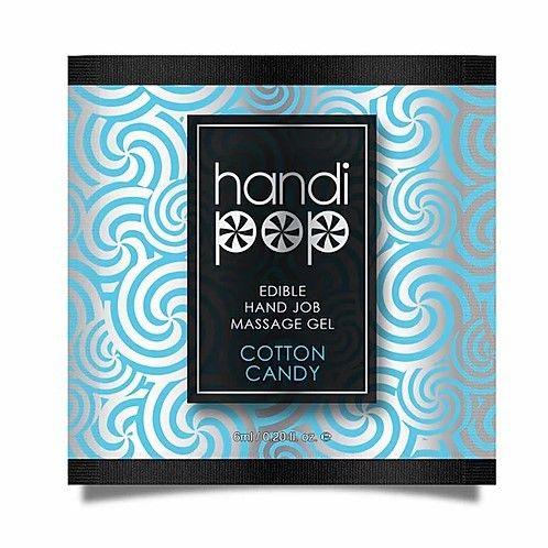 Sensuva Handipop Cotton Candy вкусный гель для мануальных и оральных ласк сахарная вата, 6 мл (soptSO345107921)