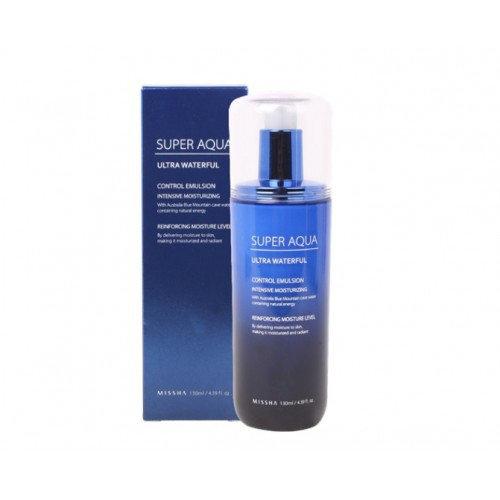 Интенсивно увлажняющая эмульсия для лица Missha Super Aqua Ultra Waterfull Control Emulsion 130 мл