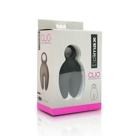 Topco Sales Climax Elite, Clio Rechargeable 9x Dual Motor Vibe — вібромасажер для клітора та сосків, 10х5 см (TS1070142)