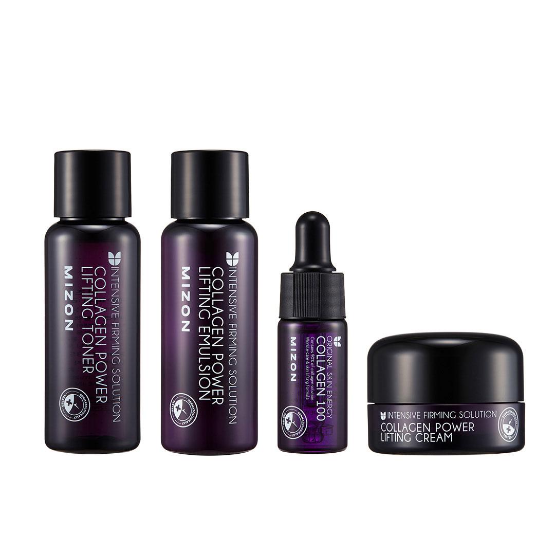 Набір засобів з морським колагеном Mizon Collagen Miniature Set 4 предмета