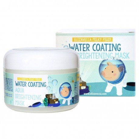 Увлажняющая маска осветляющая тон кожи Elizavecca Milky Piggy Water Coating Aqua Brightening Mask 100 мл