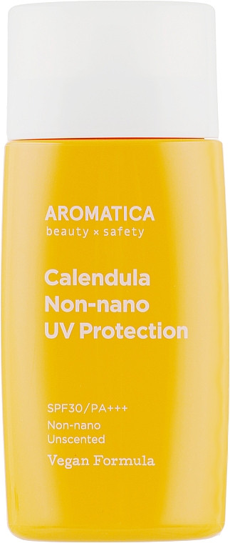 Солнцезащитный крем Aromatica Calendula NON-NANO UV Protection Unscented SPF30/PA+++ 50 г (8809151159511)