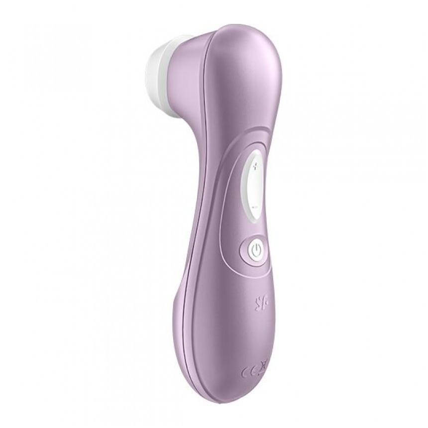 Satisfyer Pro 2 — Вакуумний стимулятор, 16х4 см (фіолетовий) (SO6730)