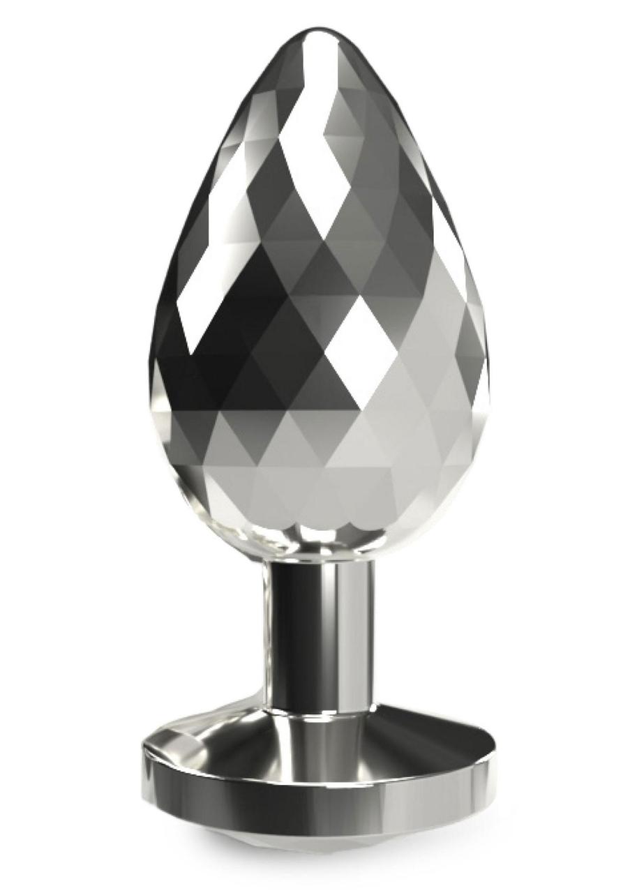 Металева анальна пробка Toy Joy Disco Diamond Plug — розмір S (10597)