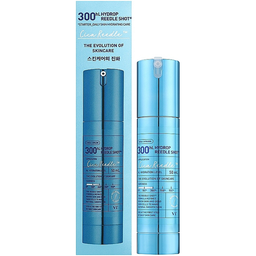 Глибоко зволожуючий бустер зі спекулами VT Cosmetics Hydrop Reedle Shot 300Hl 50 мл (8803463007553)