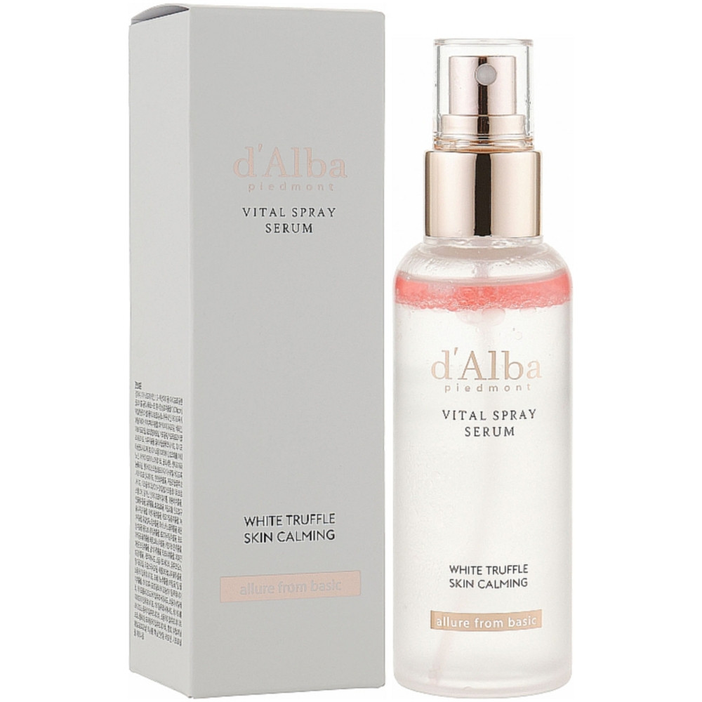 Успокаивающая сыворотка-спрей с белым трюфелем D'Alba White truffle Vital Spray Serum 100 мл (8809563064823)