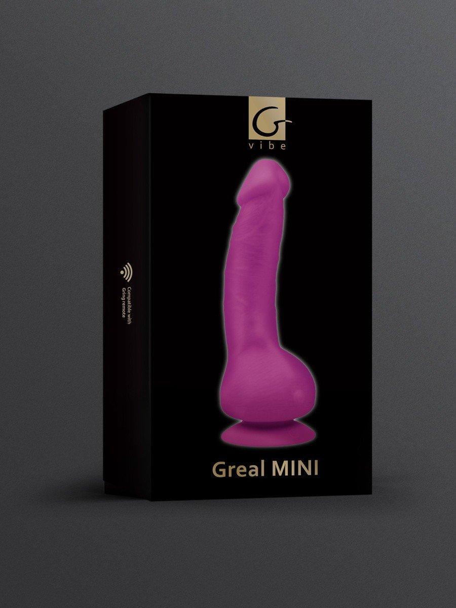Реалістичний вібратор Gvibe Greal Mini, 18х3,2 см (5060320510646)