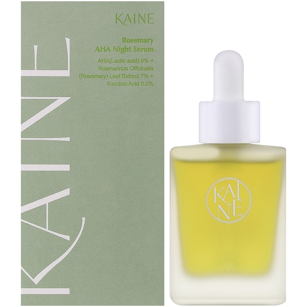 Нічна відлущувальна сироватка Kaine Rosemary Aha Night Serum 30 мл (8809954941245)