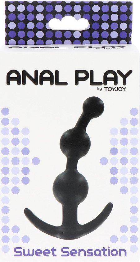 Toy Joy Sweet Sensation — анальна ялинка, 13х3 см (чорний) (8713221479662)