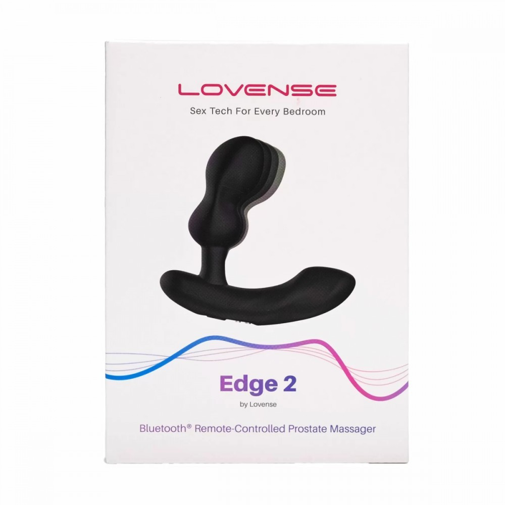 Lovense Edge 2 перший регульований смарт-мастери простати, 9,1х3,5 см (728360599780)