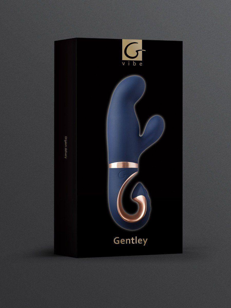 Вибратор кролик Gvibe Gentley, 19.9х4.2 см (5060320510653)