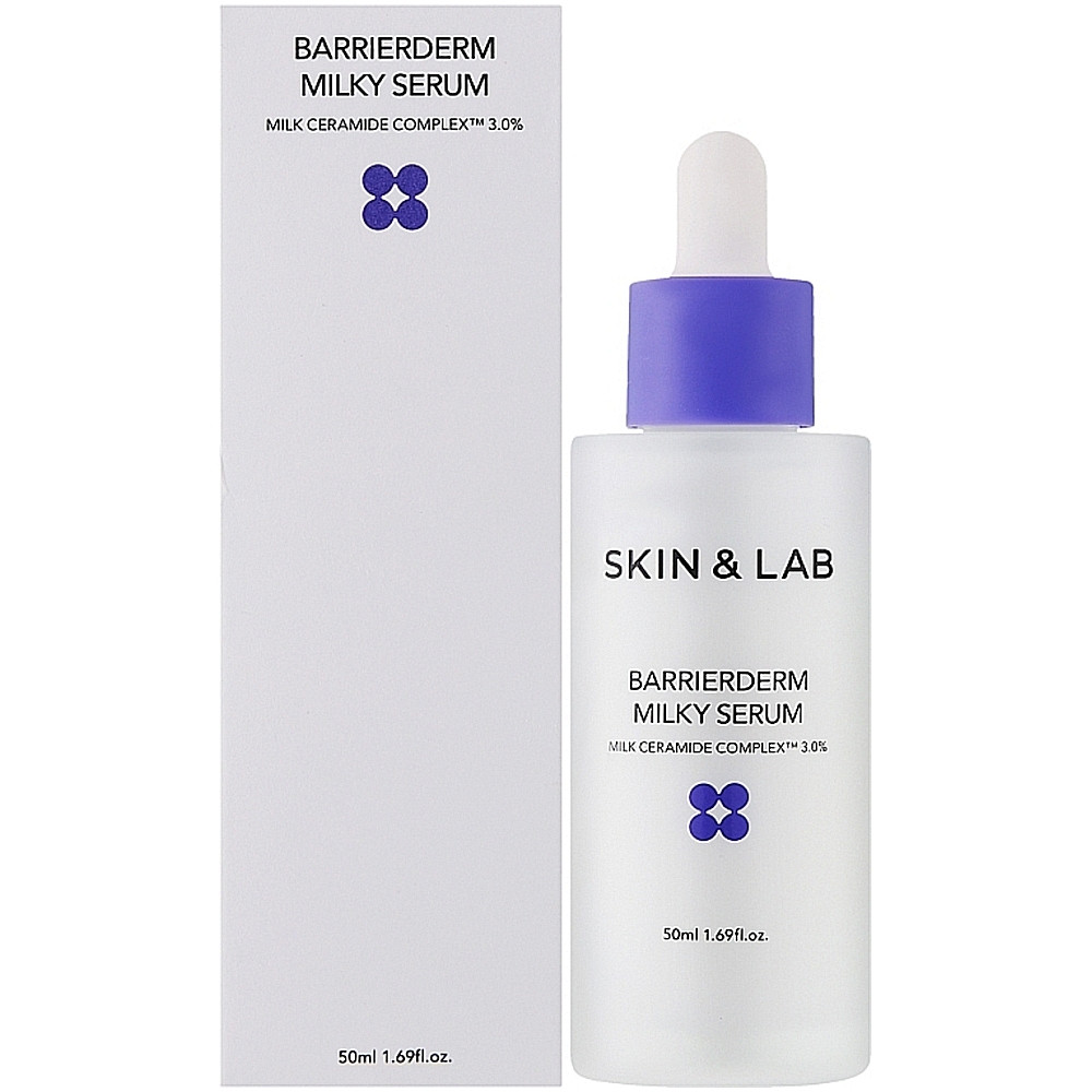 Сыворотка восстанавливающая с молочными керамидами Skin&Lab Barrierderm Milky Serum 50 мл (8809525931569)