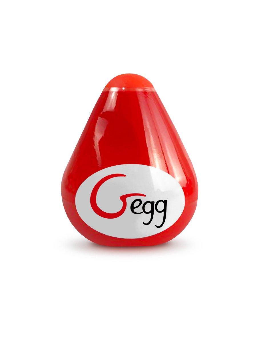 Gegg Red - Мастурбатор яйцо, 6.5х5 см (5060320510851)
