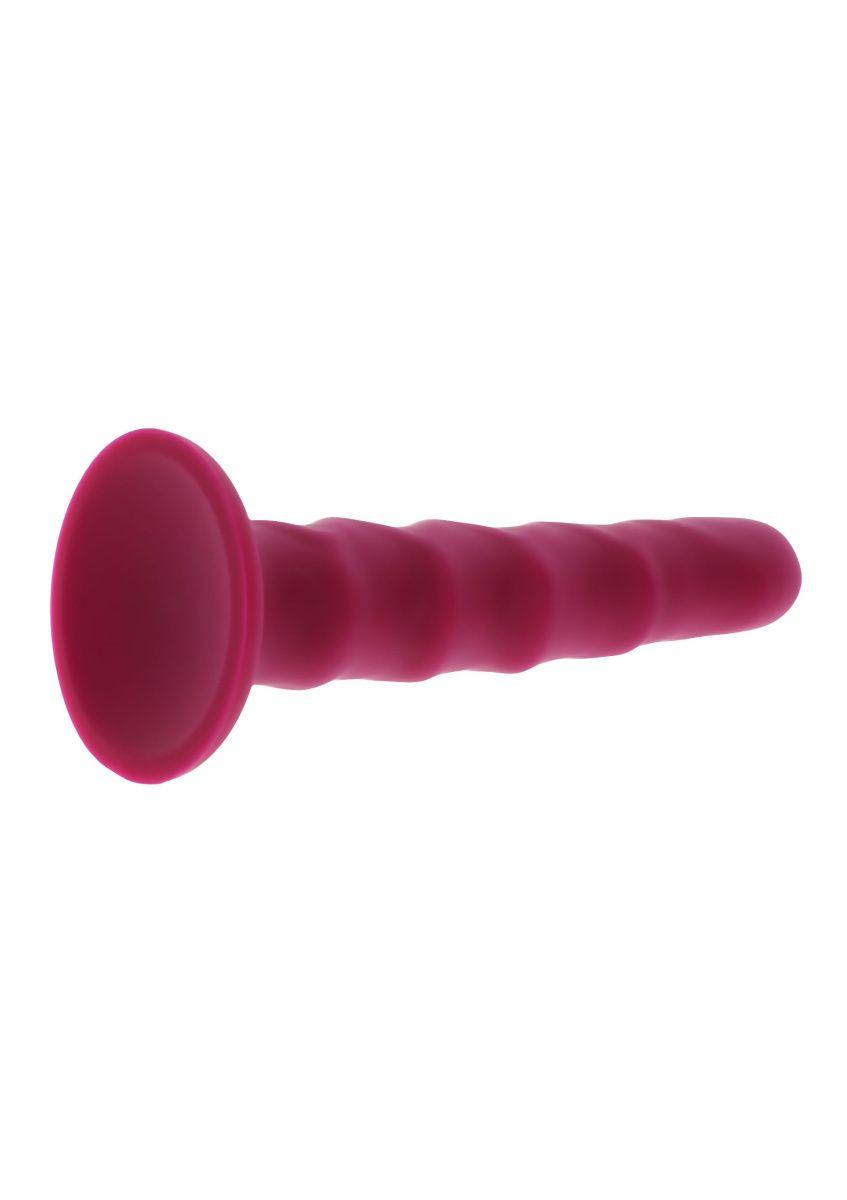 Фаллоимитатор насадка для страпона Toy Joy Ribbed Dong 6 Inch, 15 см (10145)