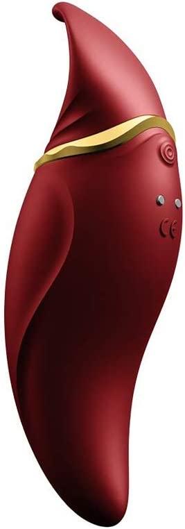 Zalo Hero Pulse Wave Massager- Импульсно-волновой массажер для клитора, 14.8 см (красный) (0600231887168)
