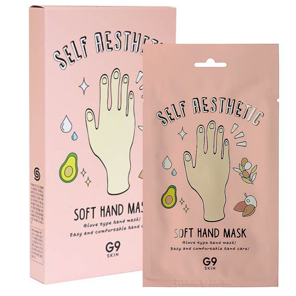 Набор масок для рук G9SKIN Self Aesthetic Soft Hand Mask 10мл*5шт (8809211654666)