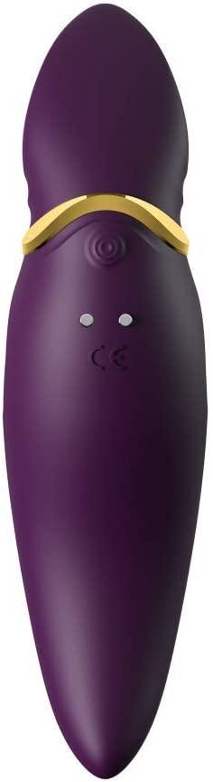 Zalo Hero Pulse Wave Massager- Импульсно-волновой массажер для клитора, 14.8 см (фиолетовый) (0600231887182)
