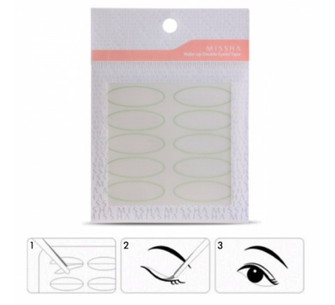 Наклейки для век Missha Makeup Double Eyelid Tape 20 шт (8809530073643)