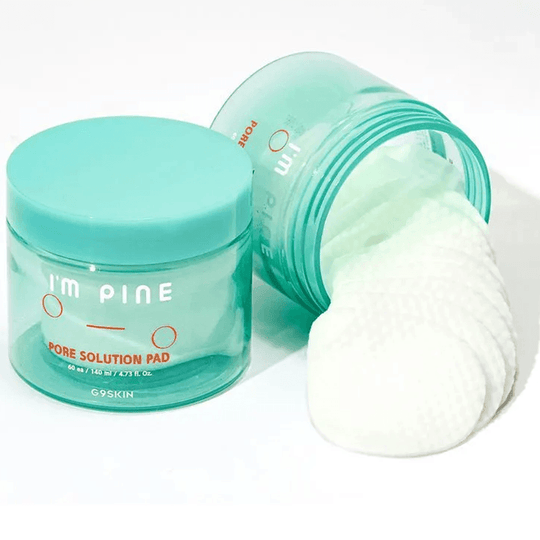 Тонер диски для обличчя G9SKIN I'm Pine Pore Solution Pad 60 шт (8809211656967)