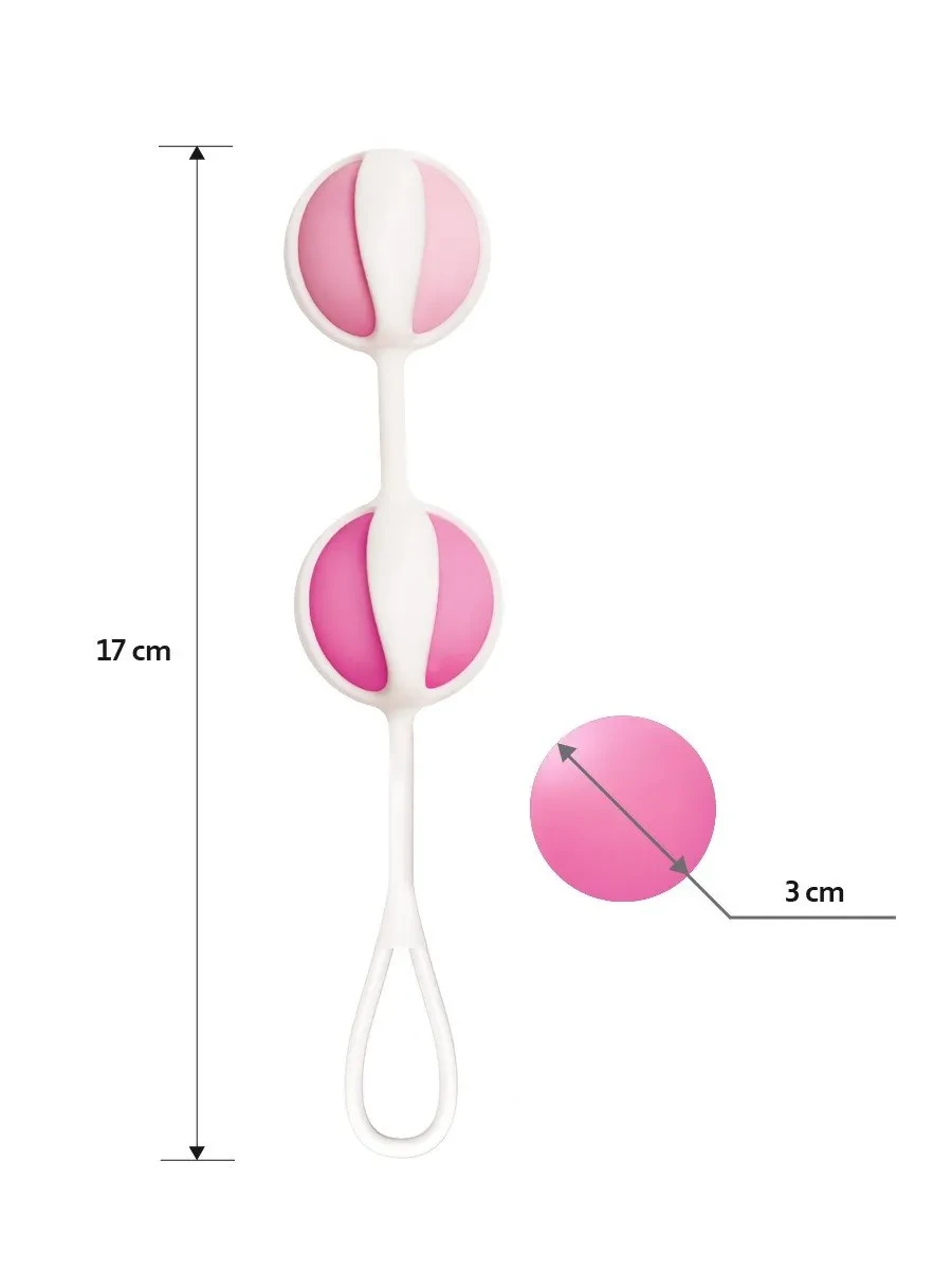 Вагинальные шарики Geisha Balls 2, 17х3 см (5060320510202)
