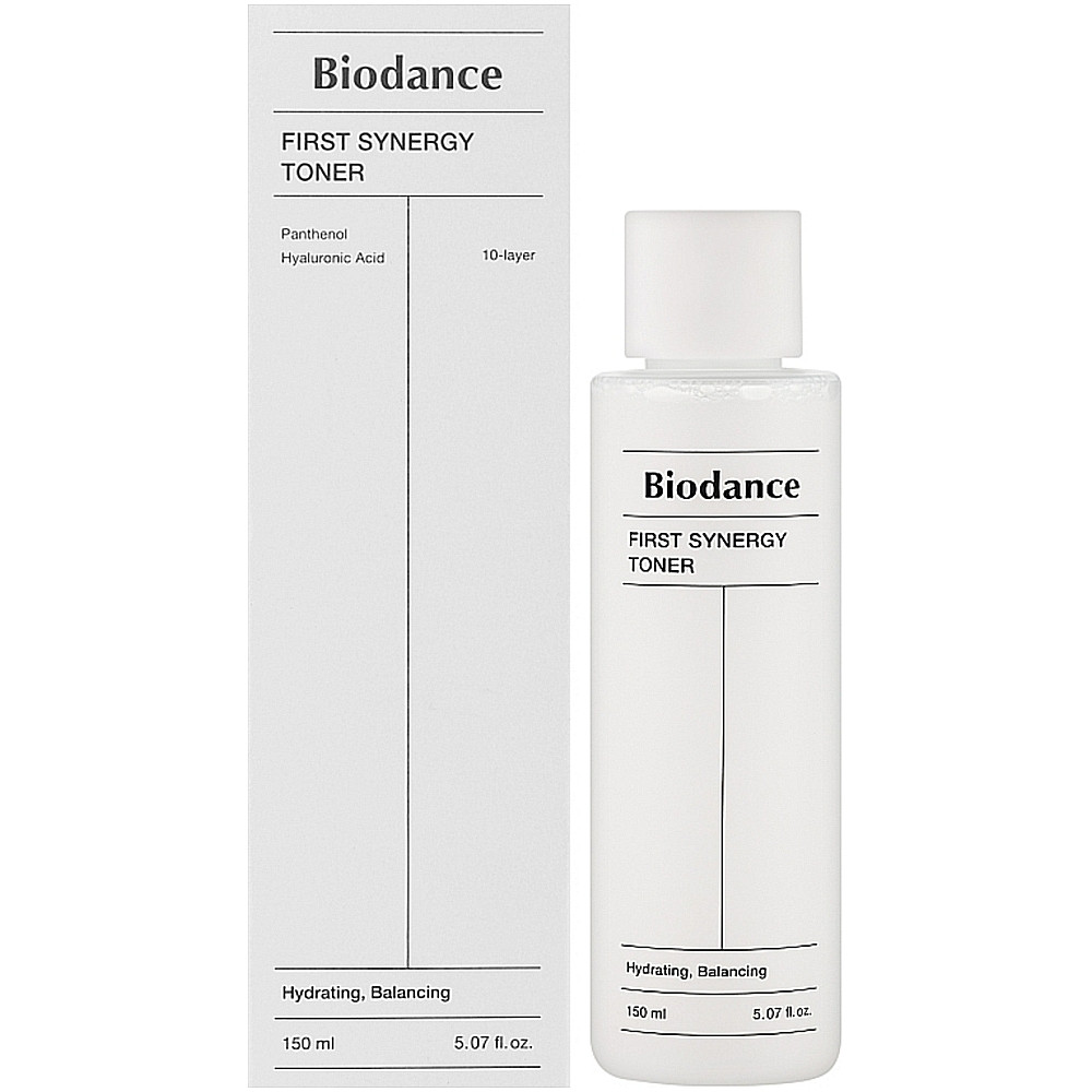 Зволожуючий тонер для обличчя Biodance First Synergy Toner 150 мл (8809937360445)