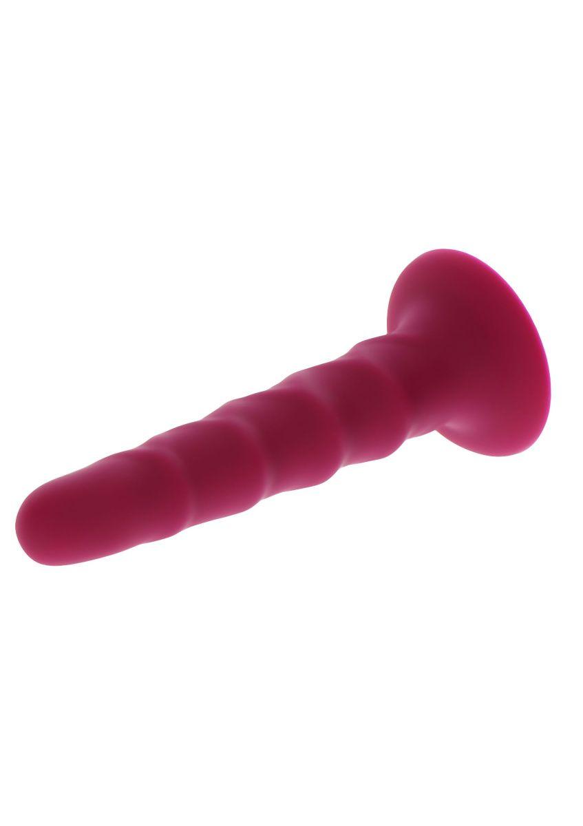 Фаллоимитатор насадка для страпона Toy Joy Ribbed Dong 6 Inch, 15 см (10145)