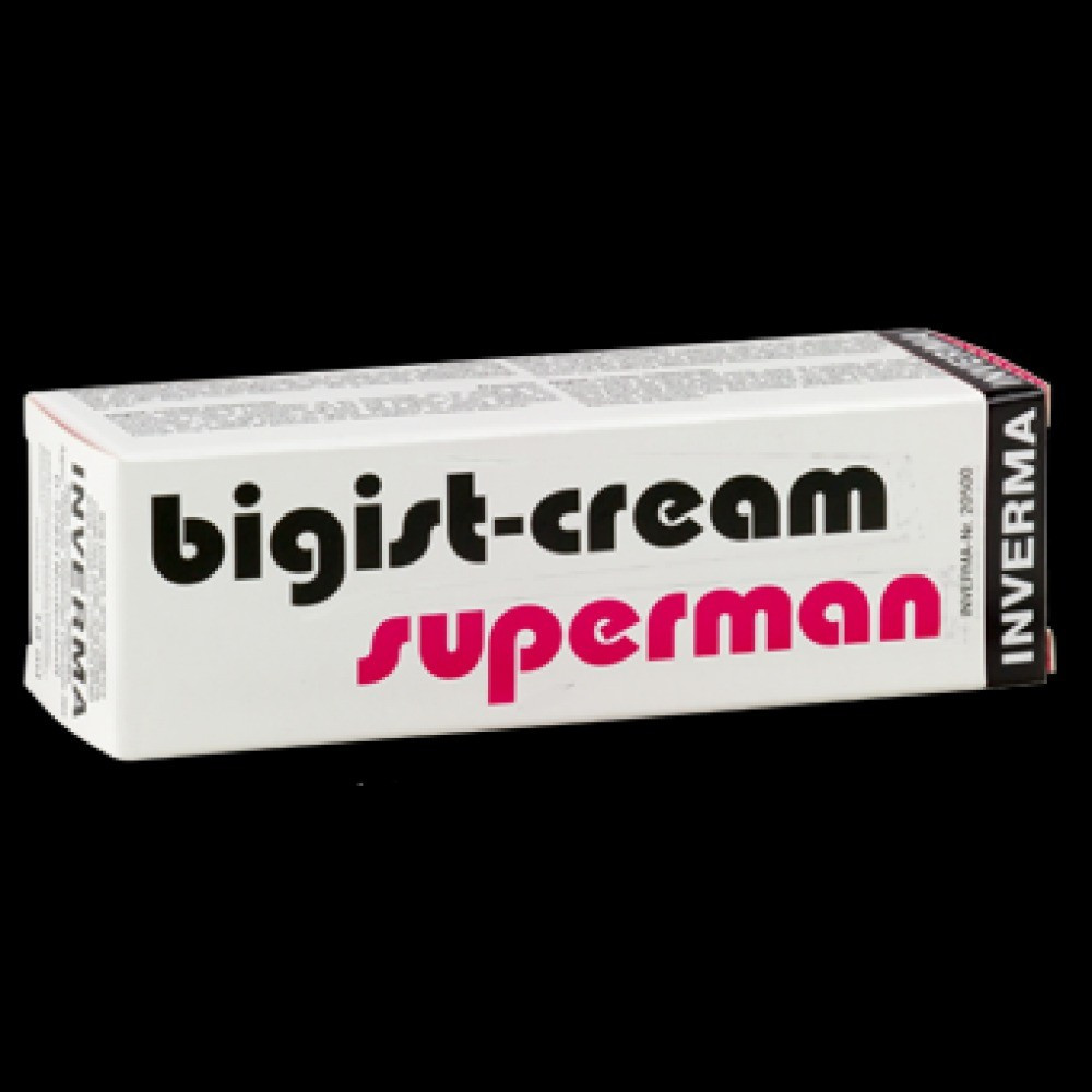 Inverma Bigist-Cream Superman — збудливий і збільшує крем для чоловіків, 18 мл (4026666205005)