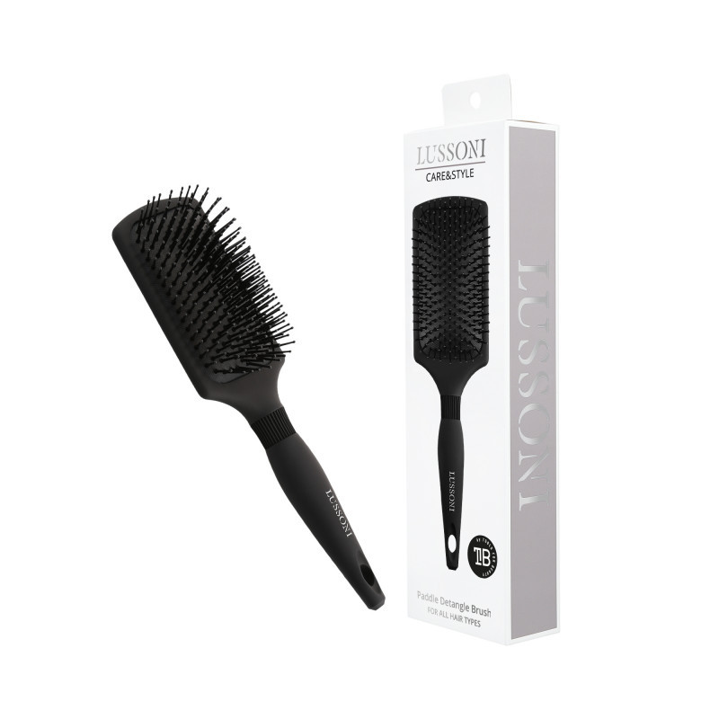 Расческа-щетка для волос Lussoni Care & Style Large Paddle Detangle Brush