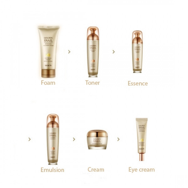 Антивіковий равликовий тонер Skin79 Golden Snail Intensive Toner 150 мл (8809393400723)
