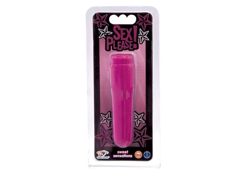 Topco Sales Sweet Sensations Vibe - Вибромассажер, 10,16х2,54 см (пурпурный) (788866001118)