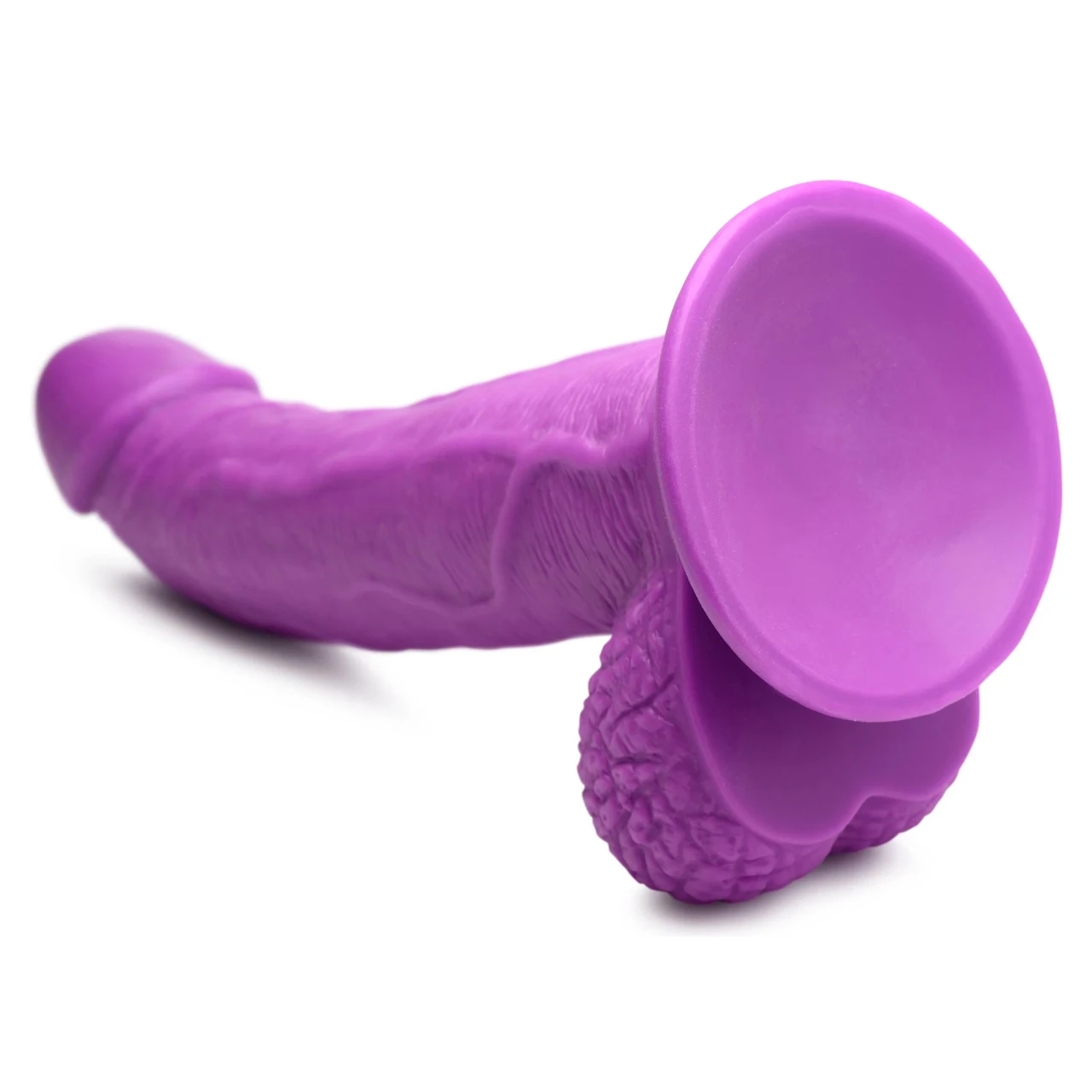 Pop Peckers 7.5" Dildo Purple — Фаллоїмітатор, 21,5 см (фіолетовий) (848518044808)
