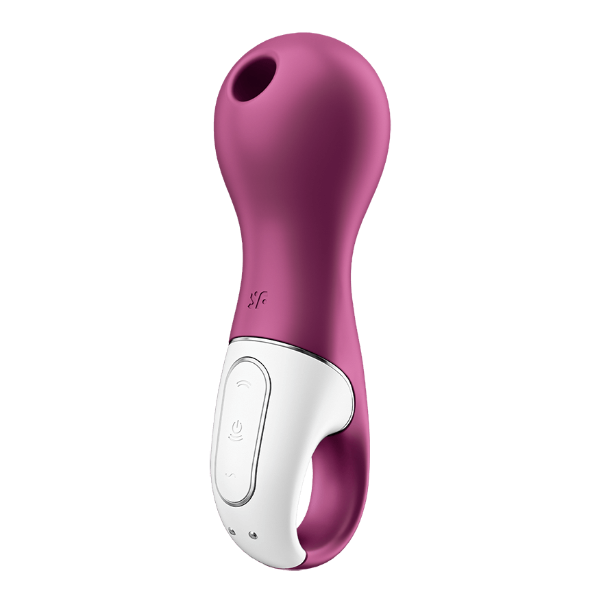 Satisfyer Lucky Libra — Масажер із вакуумною стимуляцією, 15х5 см (бузковий) (4061504018355)