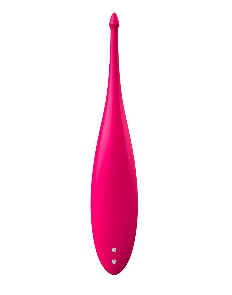 Satisfyer Twirling Fun magenta — Вібратор точковий, 17,5х3,2 см, (рожевий) (SatisTwirling Fun magent)