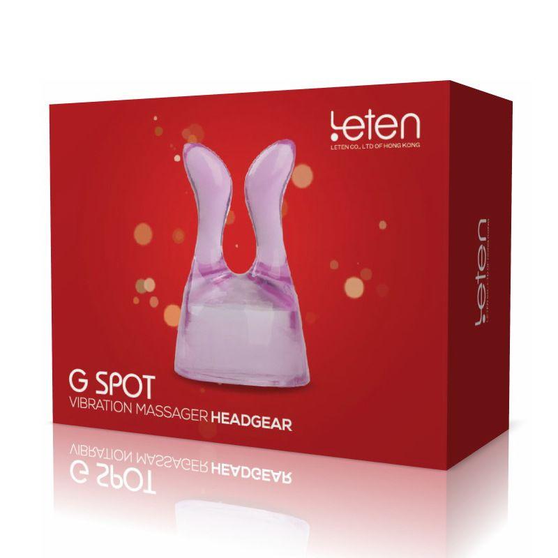 Leten G Spot Headgear 2 — насадка для вібромасажера, 6х4 см (soptSO360233000)