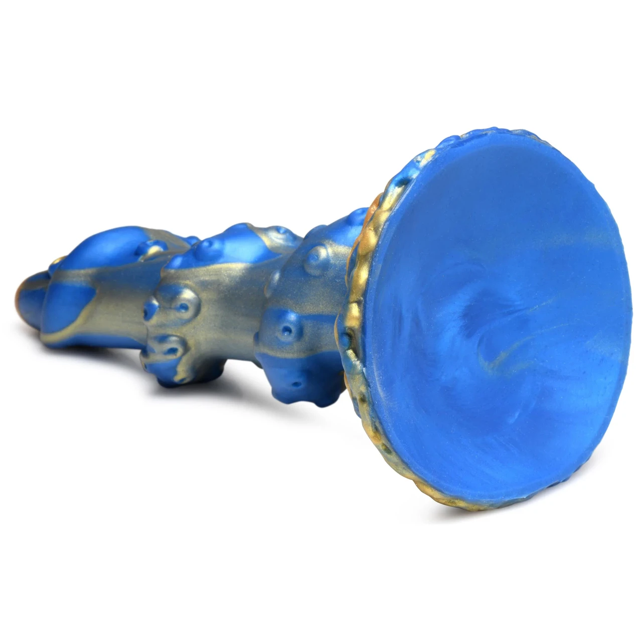 Creature Cocks Lord Kraken Tentacled Silicone Dildo — фантазійний фалоімітатор Кракен, 21.1х5.1 (синій з (848518050410)